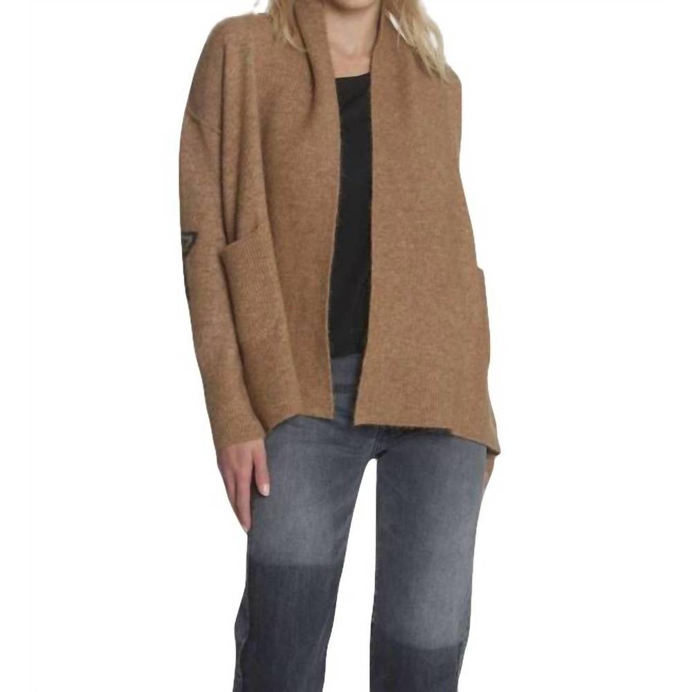 NEW LABEL+THREAD bella cozy cardigan in ginger